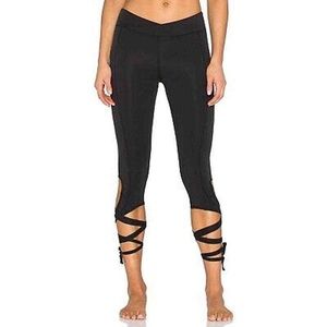 Free People Movement Wrap Yoga Legging Black | Sz S